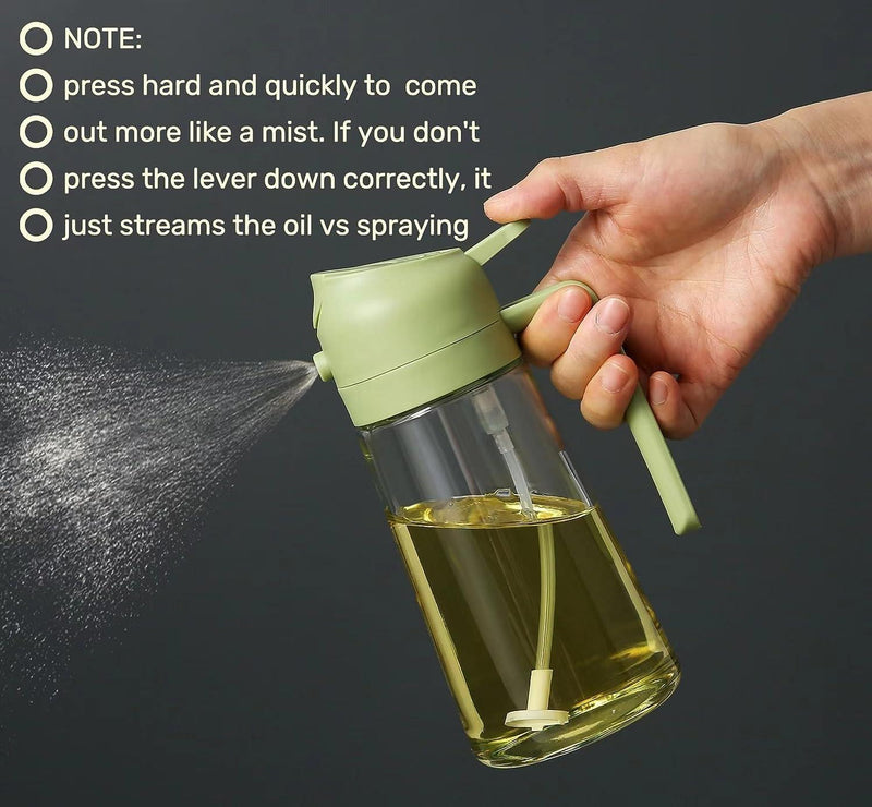 500ml Portable Sprayer Oil Dispenser - Kitchen Essential - My Store