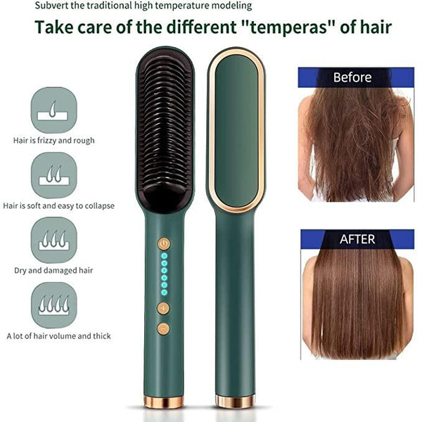 Professional Electric Hair Straightener Comb Brush - My Store