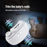 2-in-1 Electric Nail Clipper & Nail File With Light