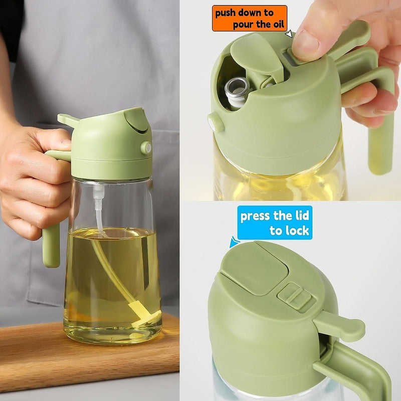 500ml Portable Sprayer Oil Dispenser - Kitchen Essential - My Store